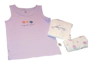 3pc Cotton Vests 2-3yrs
