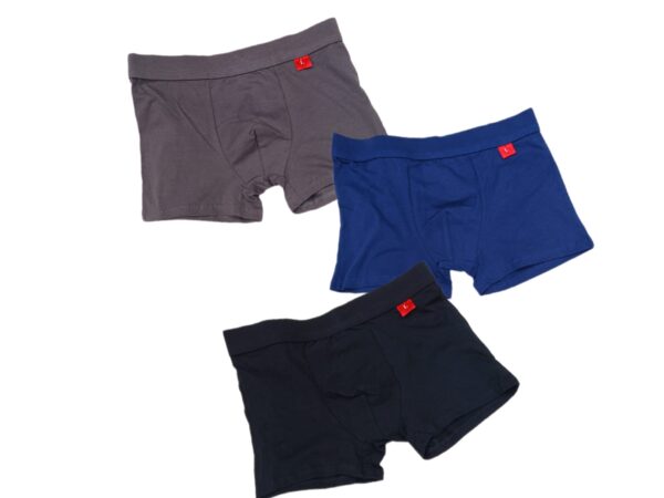 3pc Cotton Boxer Briefs 13-15yrs