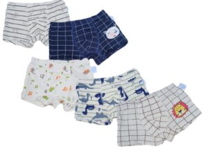 5pc Cotton Boxers 2/3yrs