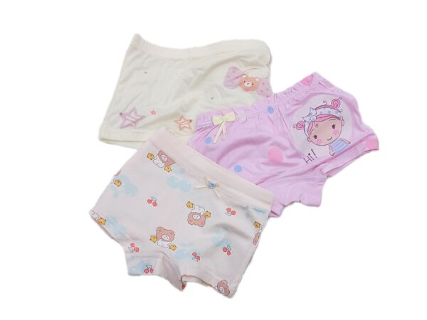 3pc Cotton Boxer Pants 2/3yrs