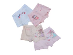 4pc Cotton Boxer Pants 3/4yrs