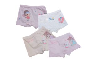 4pc Cotton Boxer Pants 3/4yrs