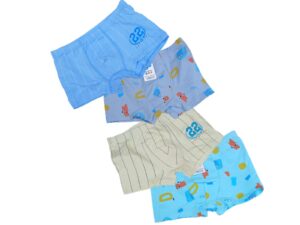 4pc Cotton Boxers 8/9yrs
