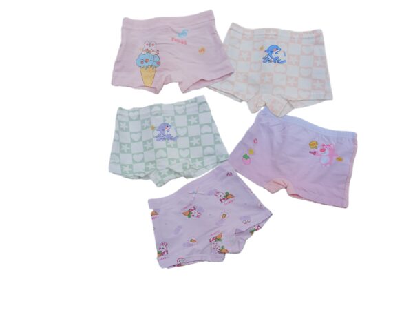 5pc Cotton Boxer Pants 4/5yrs