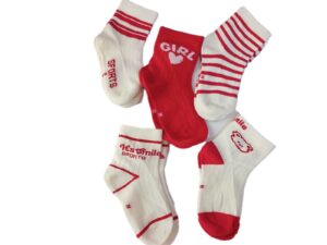 Cotton Socks 3/4yrs