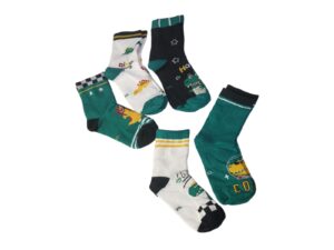 Green Dino Socks Pack